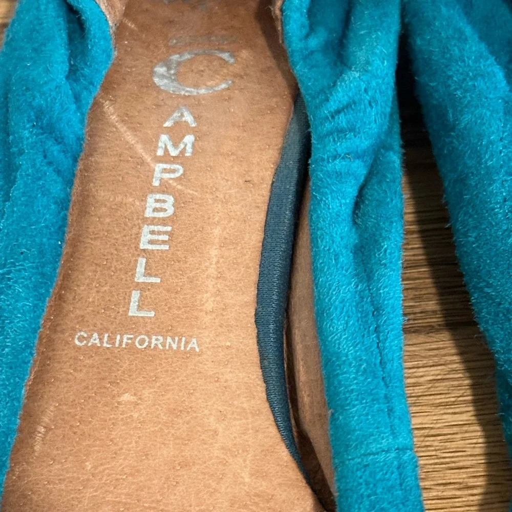 Jeffrey Campbell Ibiza Teal Women's Flats